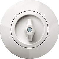 Berker 1930, Цвет: Полярная белизна, пластик