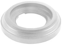 Ручка Bironi, серия Lizetta, Пластик, Цвет: Белый