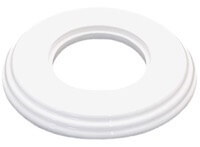 Ручка Bironi, серия Lizetta, Керамика, Цвет: Белый