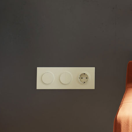 Donel D16, выключатели и розетка, цвет: матовый кошемир