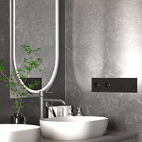 Donel D16, розетки и выключатели, цвет: матовый карбон