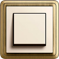 GIRA, ClassiX, Цвет: Бронза/Кремовый