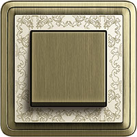 GIRA, ClassiX, Цвет: Бронза/Кремовый