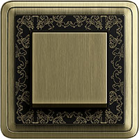 GIRA, ClassiX, Цвет: Бронза/Черный