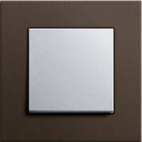 GIRA, Esprit, Цвет: Коричневый алюминий / Алюминий