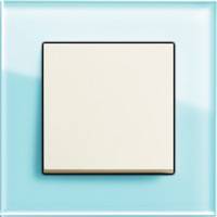 GIRA, Esprit, Цвет: Салатовое стекло / Кремовый глянцевый