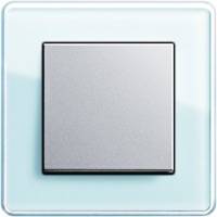 GIRA, Esprit, Цвет: Салатовое стекло Glass C / Алюминий