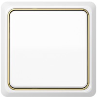 JUNG, CD plus, Цвет: Белый / Полированное золото