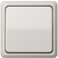 JUNG, CD plus, Цвет: Светло-серый / Полированное золото