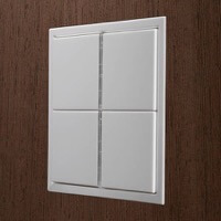 Выключатель LS ZERO, Цвет: Белый