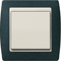 Simon 82, Цвет: Зеленая текстура / Вставка - слоновая кость