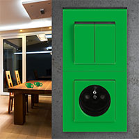 Выключатель ABB, Levit, Цвет: 