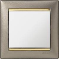 Legrand, Valena, Цвет: Титан / Золотой штрих