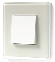 Scheider Electric, Unica Pure, Цвет: Белое стекло