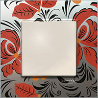 Schneider Electric, Unica Quadro, Цвет: Хохлома