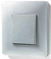 Schneider Electric, Unica Studio Mono, Цвет: Алюминий