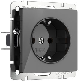 Розетка
Alumax,  Split,  Slab,  Senso,  Baguette,  Acrylic,  Platinum,  Elite,  Snabb,  Stream,  Flock,  Stark,  Fiore,  Favorit,  Diamant,  Aluminium,  Antik,  Metallic,  со шторками,  с заземлением,  одинарная,  винтовые клеммы,   цвет - графит акрил,  пластмасса,  W1171144,  a064091,  Werkel
 - PULSAL.RU