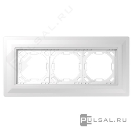 Монтажная рамка под штукатурку, выс.3мм
LS ZERO,  для сплошных стен,  PA983G125-3,  PA 983 G 125-0,  JUNG
 - PULSAL.RU