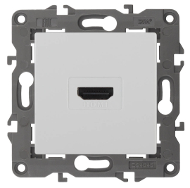 Розетка HDMI
Elegance,   цвет - белый,  пластмасса,  Б0034332,  14-3114-01,  ЭРА
 - PULSAL.RU