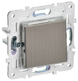 Выключатель
Skandy,  одноклавишный,  без подсветки,   цвет - никель,  металл,  SK-V10-0-10-K50,  IEK
 - PULSAL.RU