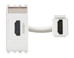 Розетка HDMI
Eikon EVO,  Eikon EXE,   цвет - белый,  пластмасса,  20346.B VIM,  20346.B,  Vimar
 - PULSAL.RU
