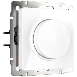 Светорегулятор (диммер) 600 Вт/ВА, для LED 200 Вт/ВА
Alumax,  Split,  Slab,  Senso,  Baguette,  Acrylic,  Platinum,  Elite,  Snabb,  Stream,  Flock,  Stark,  Fiore,  Favorit,  Diamant,  Aluminium,  Antik,  Metallic,  поворотно-нажимной,  лампы накаливания и галогенные 220В (R),  лампы с электронным (емкостным) трансформ.(C),  диммируемые лампы LED 220В (LEDi тип C),   цвет - белый,  пластмасса,  W1142001,  a069585,  Werkel
 - PULSAL.RU