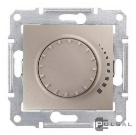 Светорегулятор (диммер) 25-325 Вт/ВА
Sedna,  поворотно-нажимной,  с возможностью управления с 2-х мест,  лампы накаливания и галогенные 220В (R),  лампы с электронным (емкостным) трансформ.(C),   цвет - титан,  пластмасса,  SDN2200768,  Schneider Electric
 - PULSAL.RU