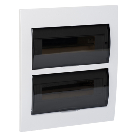 Щит распред, встраиваемый ЩРВ-П-24 IP41 EKF PROxima, PROxima BOX, встраиваемый, IP 41,  модулей - 24, пластмасса,  цвет - белый, pb40-v-24, EKF - PULSAL.RU