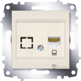 Розетка компьютерная RJ45 Cat.6 (UTP)
Cosmo,  одинарная,   цвет - кремовый,  пластмасса,  619-010300-247,  619-010300-247,  ABB
 - PULSAL.RU Розетка компьютерная RJ45 Cat.6 (UTP)
Cosmo,  одинарная,   цвет - кремовый,  пластмасса,  619-010300-247,  619-010300-247,  ABB
 - PULSAL.RU
