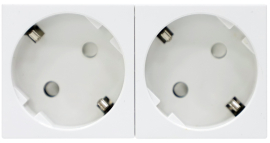 Розетка 45°
Лючки DDSB,  Лючки DFB,  со шторками,  с заземлением,  двойная,  безвинтовые клеммы,   цвет - белый,  пластмасса,  DF6D2W,  Donel
 - PULSAL.RU