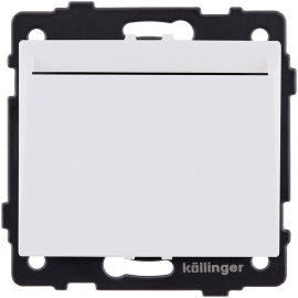 Карточный выключатель
Aspekt,  Eleganz,  Reflex,  без подсветки,  пластмасса,  REA-041WM,  Kollinger
 - PULSAL.RU