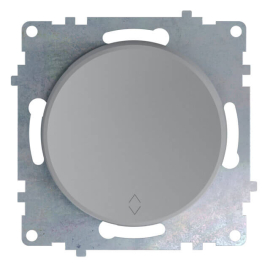 Переключатель
Garda,  Florence,  одноклавишный,  без подсветки,   цвет - серый,  пластмасса,  1E31401302,  2172844,  OneKeyElectro
 - PULSAL.RU