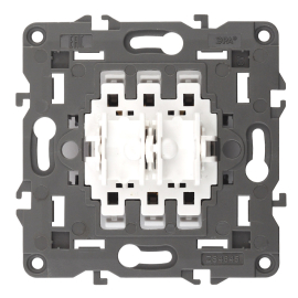 Механизм выключателя жалюзи
Эра 12,  с фиксацией,  без подсветки,  пластмасса,  Б0047828,  12-1109-99,  ЭРА
 - PULSAL.RU