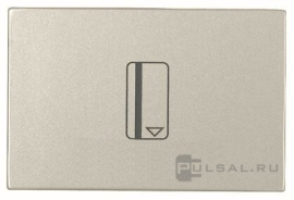 Выключатель карточный
Zenit,  с подсветкой,   цвет - шампань,  пластмасса,  N2214.1 CV,  2CLA221410N1901,  ABB
 - PULSAL.RU