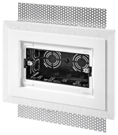 Монтажная рамка для гипрка для монтажа заподлицо со стеной
Eikon EXE,  Eikon EXE Flat & Tondo,  Eikon EXE Vintage,  для полых стен и гипрока,  V71794 VIM,  V71794,  Vimar
 - PULSAL.RU