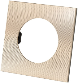 Рамка
Байкал,  1 пост,   цвет - шампань текстурированный алюминий,  вертикальная,  горизонтальная,  металл,  SQ1819-0555,  TDM
 - PULSAL.RU