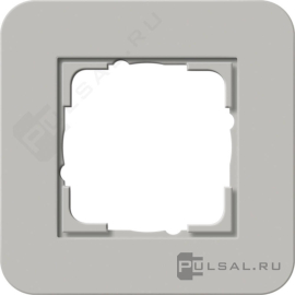 Рамка
E3,  1 пост,   цвет - серый матовый,  антрацит,  вертикальная,  горизонтальная,  пластмасса,  0211422,  0211 422,  Gira
 - PULSAL.RU