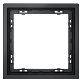 Рамкa
S70,  1 пост,   цвет - графит,  вертикальная,  горизонтальная,  пластмасса,  VLS100107,  Voltum
 - PULSAL.RU