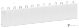 Заглушка в пластрон белая (RAL 9003) на 13 модулей Practibox³ и Practibox S,  Nedbox, 001662, Legrand - PULSAL.RU