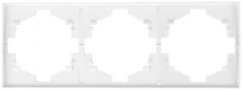 Рамка Strong
Miele Strong,  3 поста,   цвет - жемчуг,  горизонтальная,  пластмасса,  KR-78-0753-4,  Kranz
 - PULSAL.RU