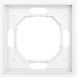 Рамка Podium 
S08,  1 пост,   цвет - белый глянцевый,  вертикальная,  горизонтальная,  пластмасса,  DS21103,  Donel
 - PULSAL.RU