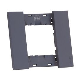 Рамка
Soft Touch,  1 пост,   цвет - грифель матовый,  горизонтальная,  пластмасса,  AA4802AL,  MEITON
 - PULSAL.RU