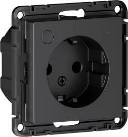 Умная розетка, 16А
AtlasDesign Smart,  со шторками,  с заземлением,  одинарная,  винтовые клеммы,   цвет - карбон,  пластмасса,  ATN001045Z,  SBDV-00202,  Systeme Electric
 - PULSAL.RU