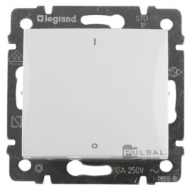 Выключатель двухполюсный 16А
Valena,  одноклавишный,  без подсветки,   цвет - белый,  пластмасса,  774204,  7 742 04,  Legrand
 - PULSAL.RU