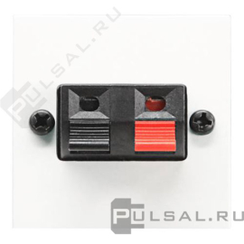 Розетка акустическая
Zenit,  1 пара,   цвет - белый,  пластмасса,  N2257.1 BL,  2CLA225710N1101,  ABB
 - PULSAL.RU