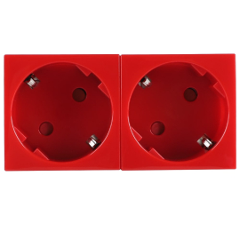 Розетка 45°
Лючки DDSB,  Лючки DFB,  со шторками,  с заземлением,  двойная,  безвинтовые клеммы,   цвет - красный,  пластмасса,  DF6D2R,  Donel
 - PULSAL.RU