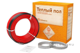 Нагревательный кабель,  Warmstad WSS,   длинна - 39 м.,   мощность - 580 Вт.,  под плитку, под керамогранит,  двужильный,  2206182,  100035643900,  Warmstad - PULSAL.RU