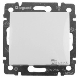 Кнопка Н.О.
Valena,  одноклавишный,  без подсветки,   цвет - белый,  пластмасса,  774411,  7 744 11,  Legrand
 - PULSAL.RU