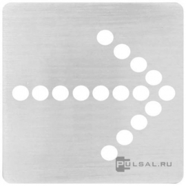 Накладка для светильника-индикатора LED, пиктограмма СТРЕЛКА
Barcelona,  Madrid,  San Sebastian,  Sevilla,  Toledo,  Vintage Wood,  Vintage Corinto,  Vintage Tapestry,  Vintage Porcelain,  Crystal De Luxe,  Siena,  Firenze,  Granada,  Emporio,  Sanremo,  Smalto italiano,   цвет - алюминий,  FD28622-A,  FEDE
 - PULSAL.RU