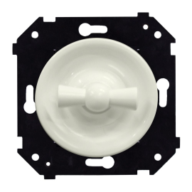 Выключатель
Шедель Бриз,   цвет - слоновая кость матовый,  пластмасса,  B3-202-211M,  Bironi
 - PULSAL.RU